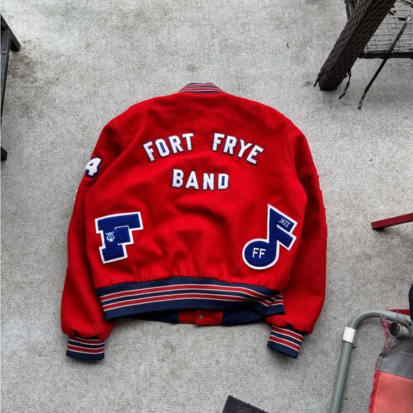 Vintage 90z fort frye band thick button up jacket - Picture 5 of 6